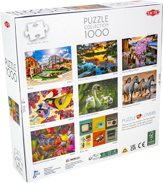 Puzzle 1000 Retro Vibes Tactic