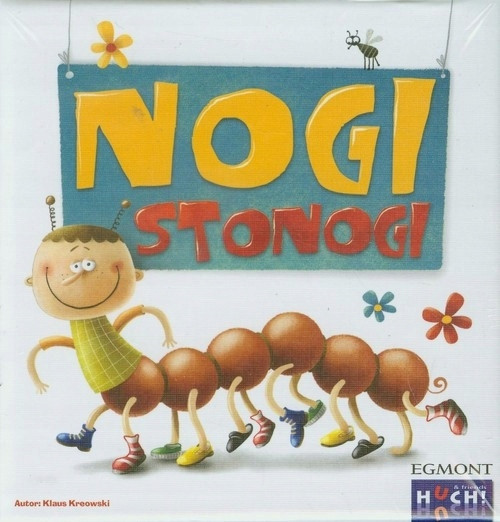 Nogi Stonogi gra edukacyjna Egmont