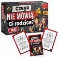 Gra quizowa Czego nie mówią Ci rodzice – 162 pytania, 54 karty, 0,15 kg