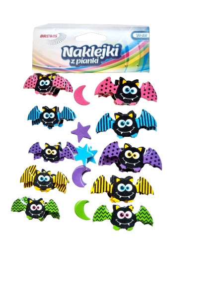 Naklejki piankowe HALLOWEEN PVH4 Brewis