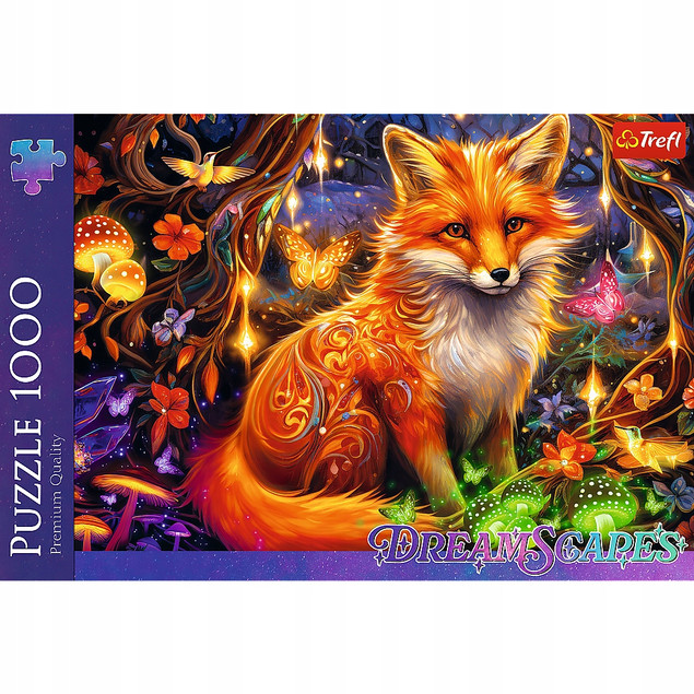 Puzzle Baśniowy lis Trefl + 1000 elementów
