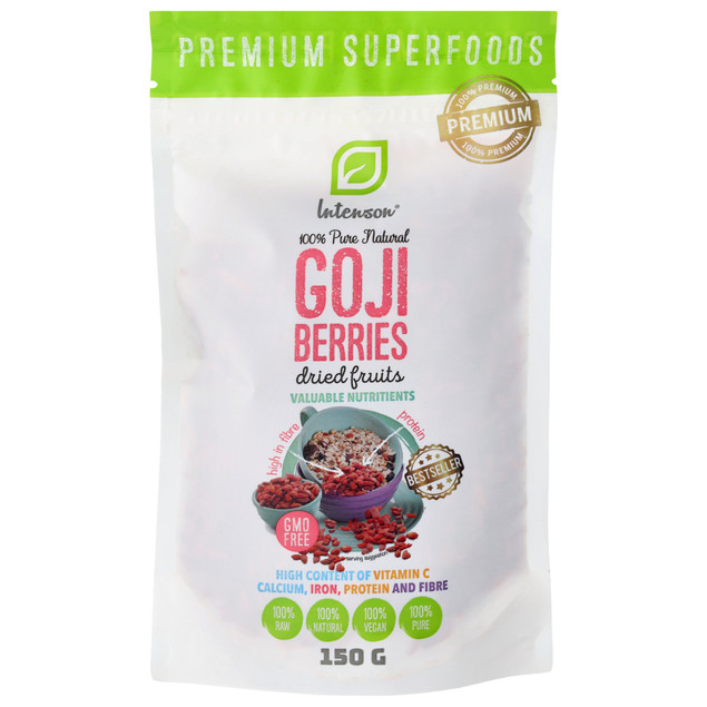 Jagody Goji Suszone Intenson 150 g - Superfood