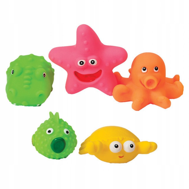 Zabawki do kąpieli Hencz Toys zwierzątka morskie