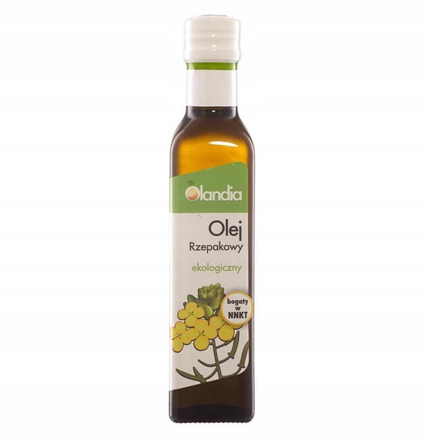 Olej rzepakowy nierafinowany Olandia 250 ml BIO