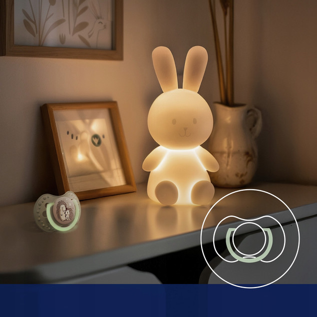 Smoczek Silikonowy Dynamiczny Uspokajający LOVI 2 szt. CapiChill Boy