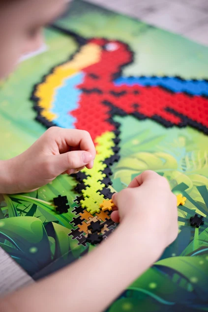 Meli Minis Birds przykład ułożonego kolibra