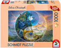 Puzzle 1000 el. Schmidt Premium Quality Silvia Christoph Wszędzie góry Yin & Yang