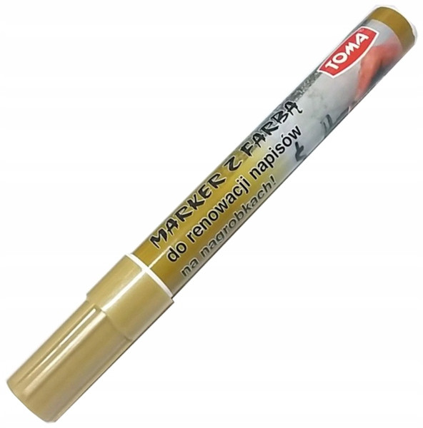 Marker do renowacji złoty Toma 1 szt.