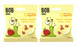 2x BOB SNAIL Żelki Owocowe JABŁKO GRUSZKA Bez Dodatku Cukru 2x 20g (40g)