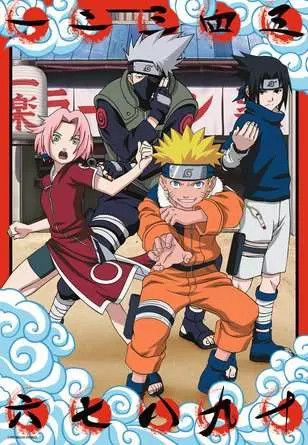 Puzzle 2D Fandom: Naruto 300el Ravensburger