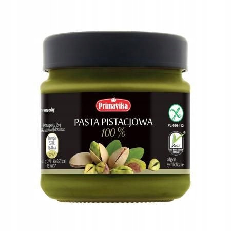 Krem PISTACJA Primavika PASTA PISTACJOWA 190G PRIMAVIKA 190 g
