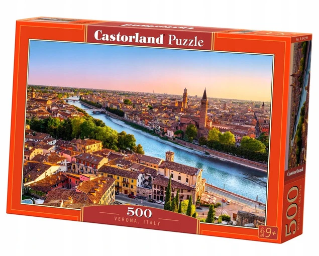 Puzzle Castorland 500 elementów Verona Italy Panorama