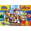 Puzzle Trefl 100 elementów Puzzle Psi Patrol 100 el. Psiaki i dinozaury