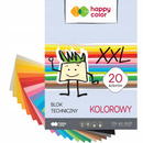 Blok Techniczny KOLOROWY A3 20 Kartek Happy Color