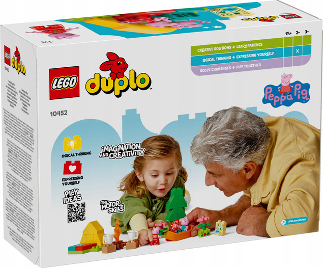 LEGO Duplo 10452 Świnka Peppa i Kemping – Przygoda w Lesie
