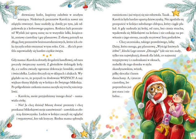 Jak Karolcia spotkała Mikołaja