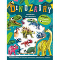 Wypukłe naklejki z ruchomymi oczkami. Dinozaury Praca zbiorowa