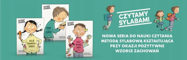 Rozkładówka książki Czytamy sylabami