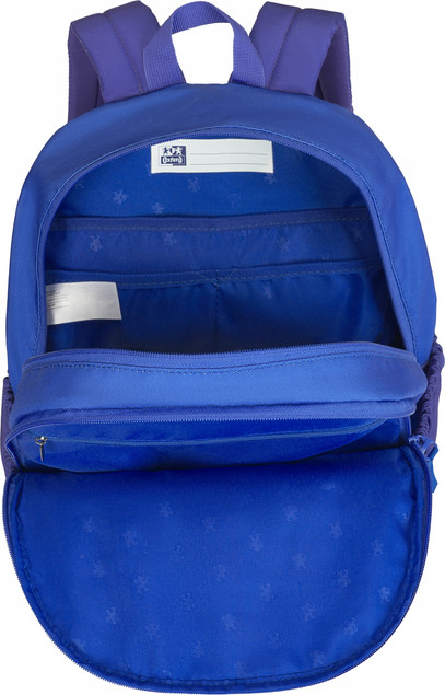 Plecak Szkolny Oxford Gradient Niebieski 25l Wielokomorowy z Organizerem