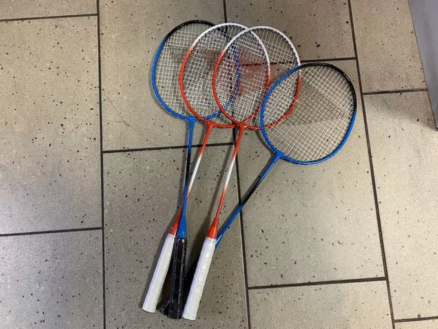 Badminton Zestaw 2 Rakiety do Badmintona w pokrowcu Pokrowiec 1516