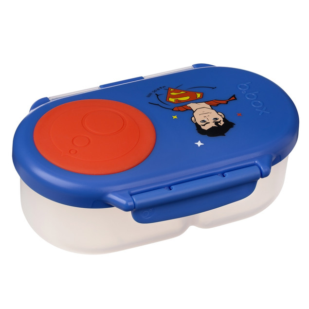 B.box Pudełko na Przekąski Małe Superman - Lunchbox Dziecięcy