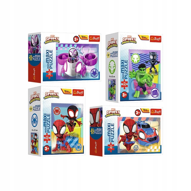 Puzzle Trefl Spidey zbliżenie