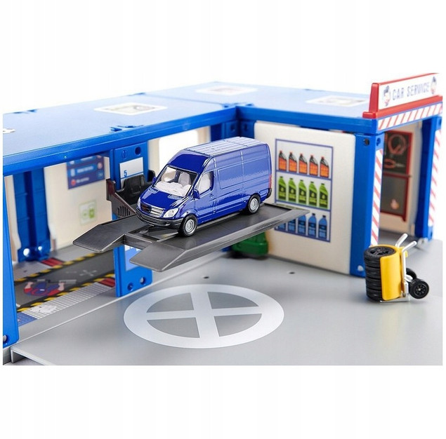 Stacja serwisowa Siku World S5507 plastikowa