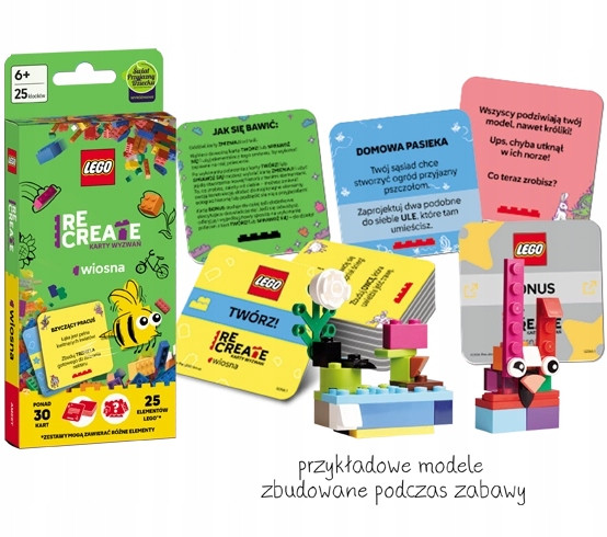 LEGO Recreate. Karty wyzwań. Wiosna Praca zbiorowa