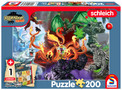 Puzzle Schmidt Spiele 200 el. Straszne Stworzenia – Fantastyczne Potwory