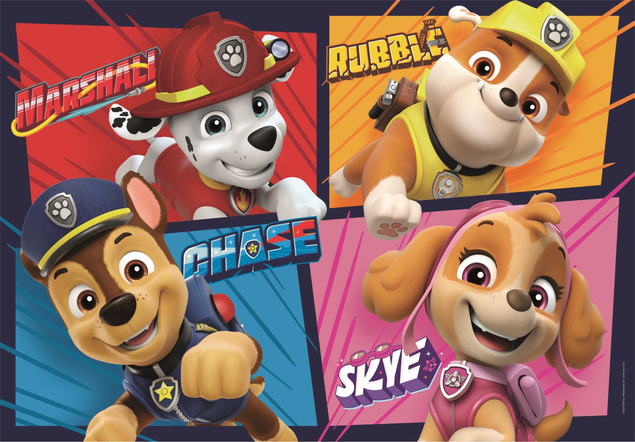 PUZZLE 24 MAXI SUPER COLOR PSI PATROL CHASE
