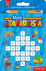 Mały Szaradzista Niebieska | Książeczka Łamigłówki Krzyżówki dla Dzieci 7-12 lat z Ołówkiem