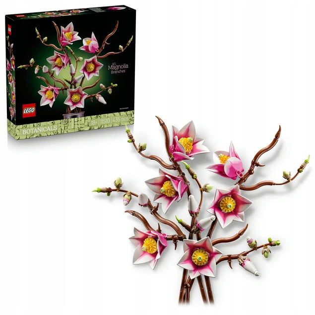 LEGO Botanicals Gałązki magnolii 11510_1