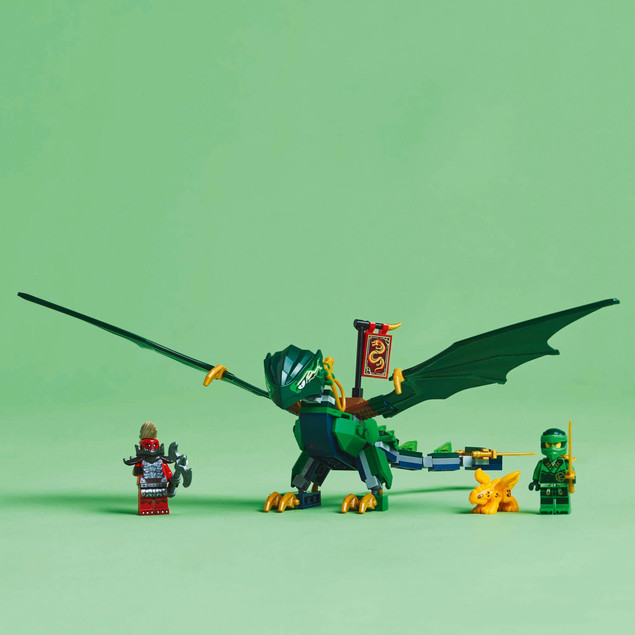 LEGO Ninjago Zielony Leśny Smok Lloyda (71829) Klocki 6+