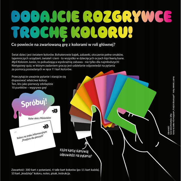 Myśl Kolorem! Colour Brain Junior 01763 Trefl