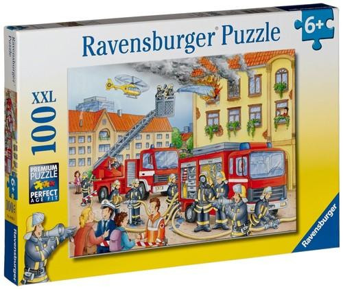 Puzzle Ravensburger 100 elementów XXL Straż Pożarna