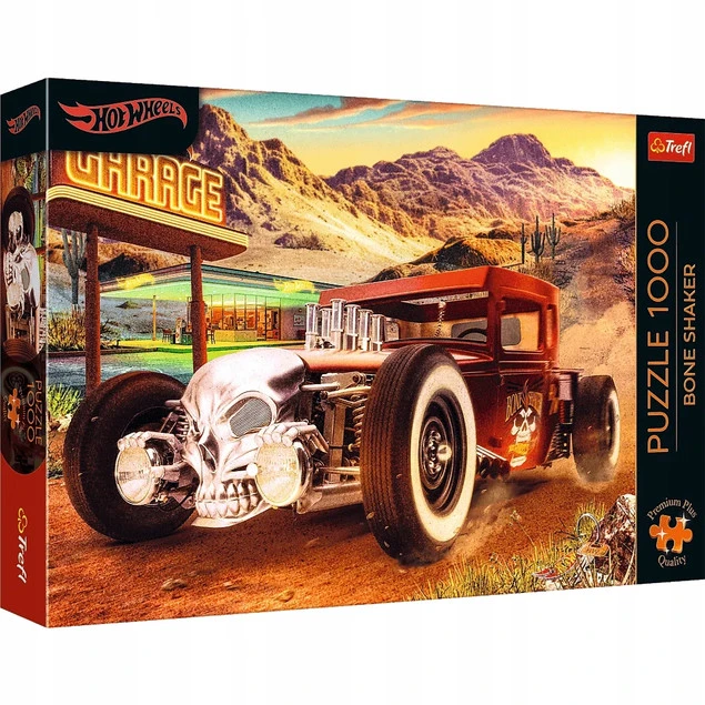Puzzle Premium 1000 Hot Wheels Bone Shaker