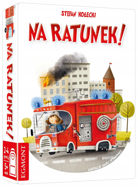 Gra planszowa Gry do Plecaka. Na Ratunek Egmont