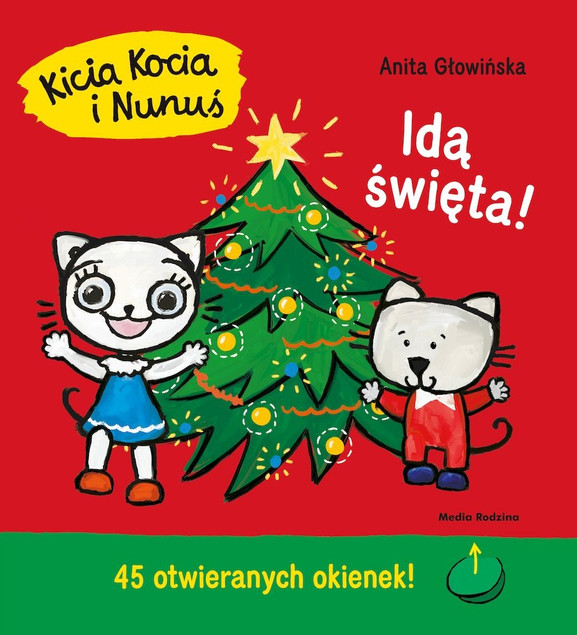 Kicia Kocia i Nunuś Idą Święta Książka Anita Głowińska