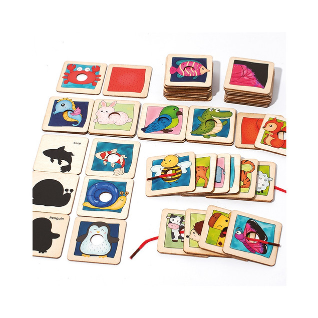 Kolory i Cienie – Puzzle Edukacyjne 3w1