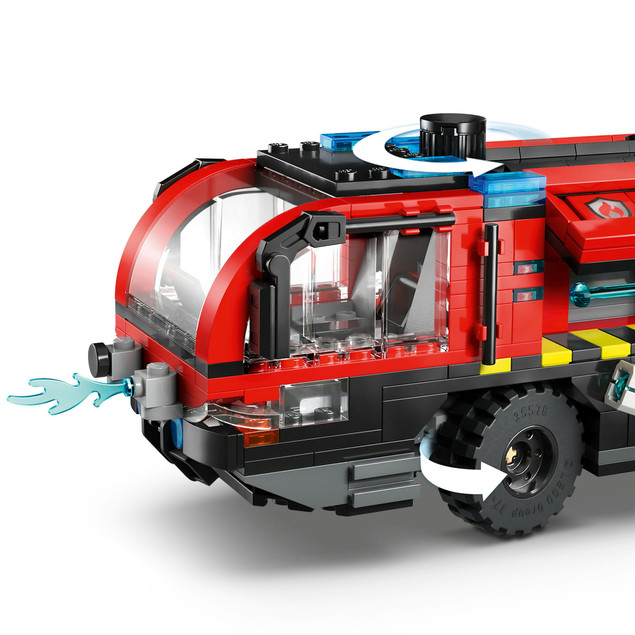 LEGO City Lotniskowy Wóz Strażacki 60499 – Akcja Ratunkowa z Armatką Wodną