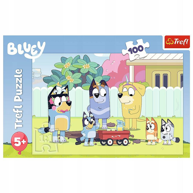 Puzzle Bluey 100 elementów – Trefl
