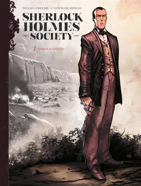 Sherlock Holmes Society Tom 1 Przygoda w Keelodge – okładka komiksu Egmont