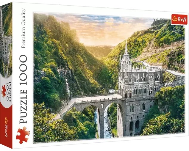 Trefl Puzzle 1000 Sanktuarium Las Lajas Kolumbia 10724 