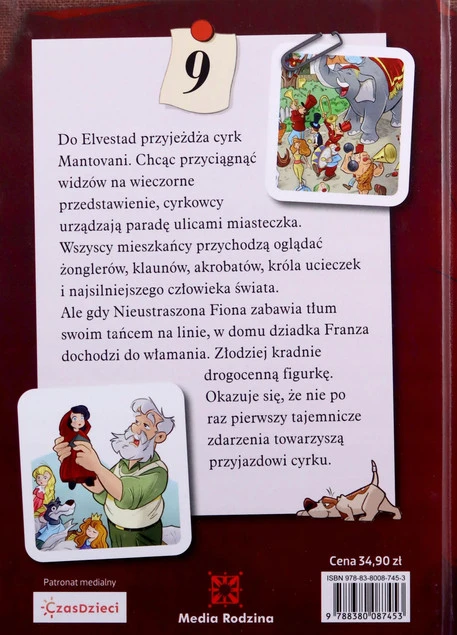 Wnętrze książki Operacja cyrk. Biuro Detektywistyczne nr 2