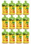 12x BOB SNAIL Smoothie BANAN ANANAS MANGO Bez Dodatku Cukru Mus 120g