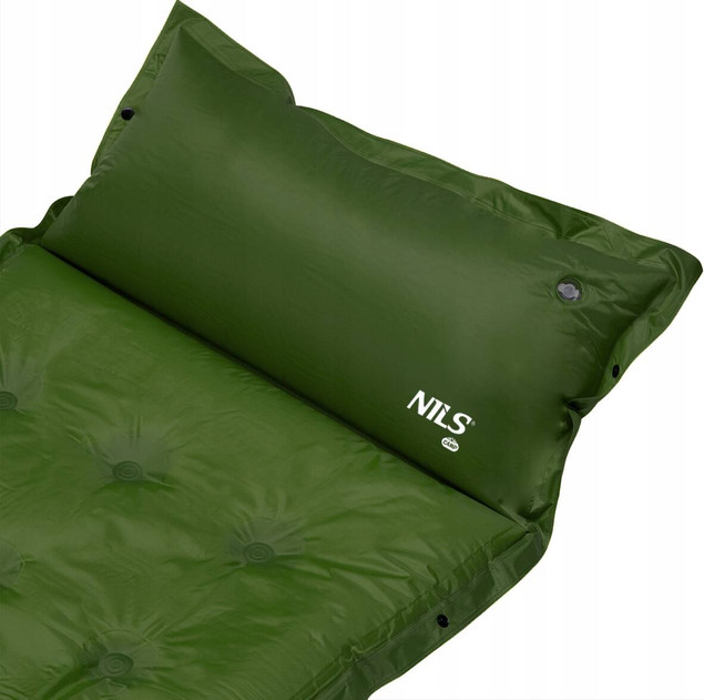 Mata Samopompująca Turystyczna Z Poduszką Materac Karimata NILS NC4018