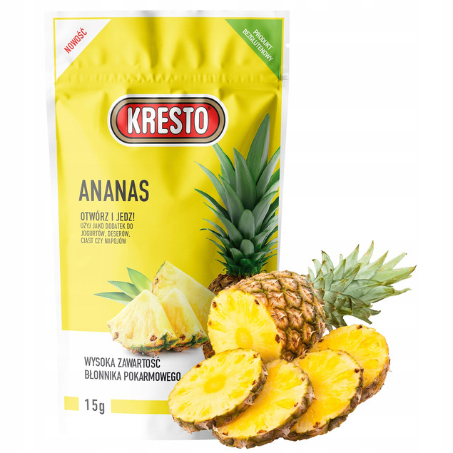 Ananas Liofilizowany Kresto 15g