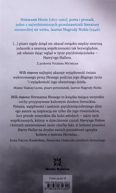 Wilk stepowy Hermann Hesse