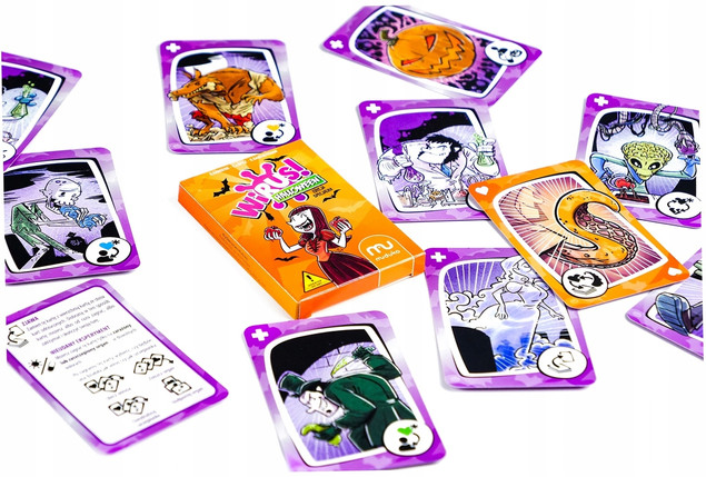 Gra Wirus! Halloween Dla Dzieci Dodatek Karty Karciana Rodzinna 8+ Muduko