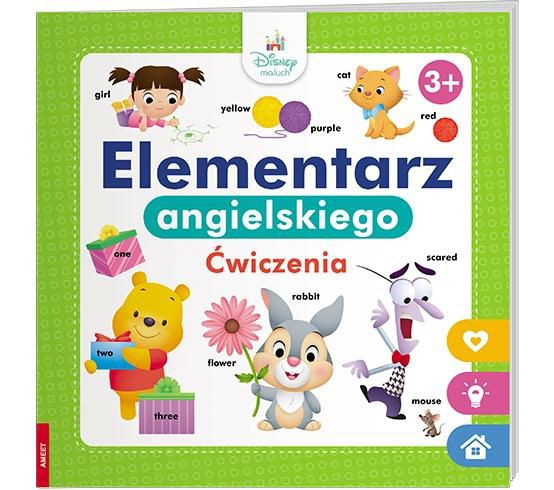 Disney Maluch Elementarz angielskiego ćwiczenia HOP-9207 Praca zbiorowa
